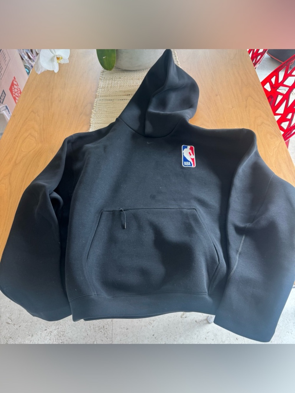 NBA NIKE HOODIE BLACK  SIZE L NEW